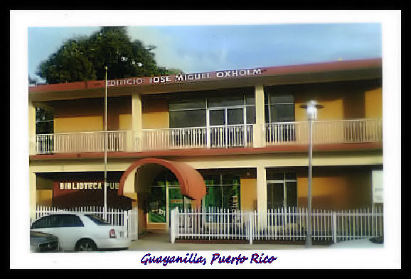 Public Library in Guayanilla, Puerto Rico